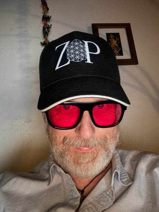 ZipZapZop Dad Hat - Black - Velcro closure